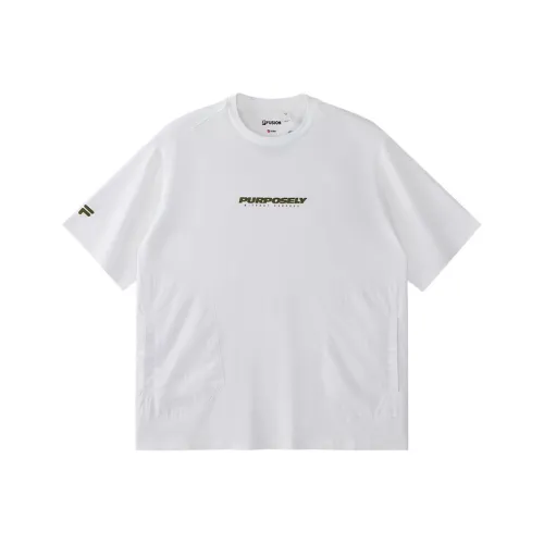 FILA FUSION INLINE URBAN TECH T Рубашка Мужская Стандартная Белая