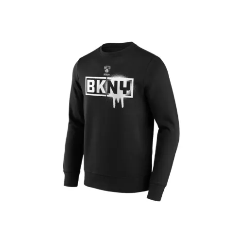 NBA Fanatics Brook Lin Basketball Team Толстовка Мужская Черная