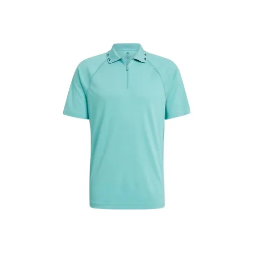 Adidas Мятно-зеленая мужская поло