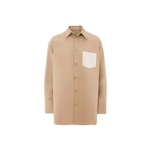 JW Anderson Бежевые Унисекс Рубашки