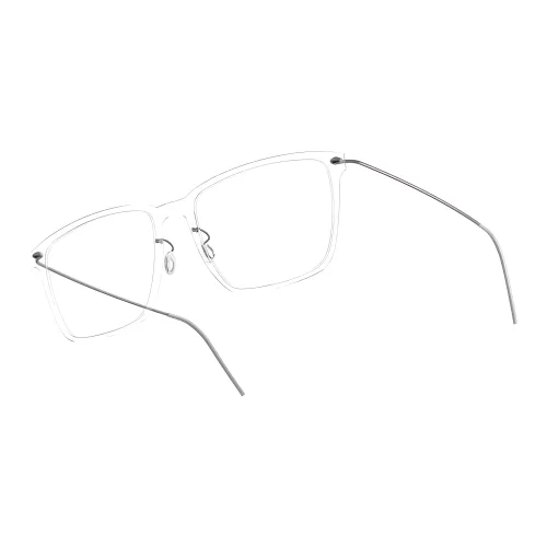 LINDBERG Титан Нерегулярная форма Оправы для очков Унисекс Прозрачный