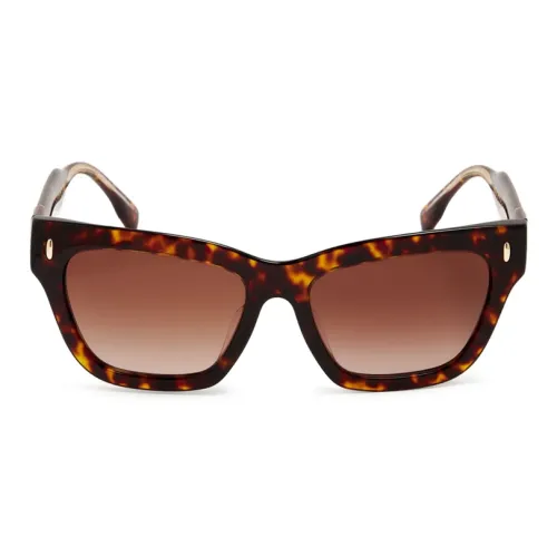 TORY BURCH Ацетат Нерегулярная форма Солнцезащитные очки Женские Черепаховый