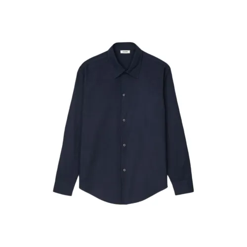 Sandro Темно-синие мужские рубашки