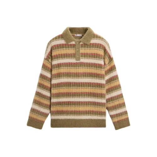 ZARA Collaboration Поло Мужское Многоцветное