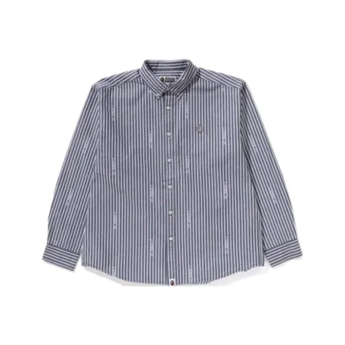 A BATHING APE BAPE совместная линия Мужские рубашки