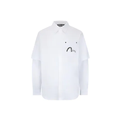 EVISU Белые Мужские Рубашки