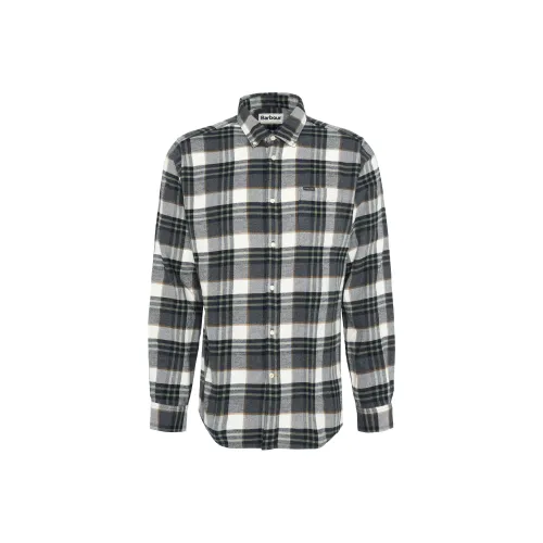 BARBOUR Серый Мужская Рубашка