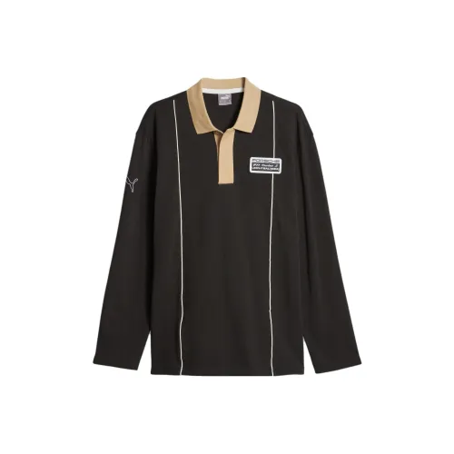 PUMA Porsche Мужская черная поло