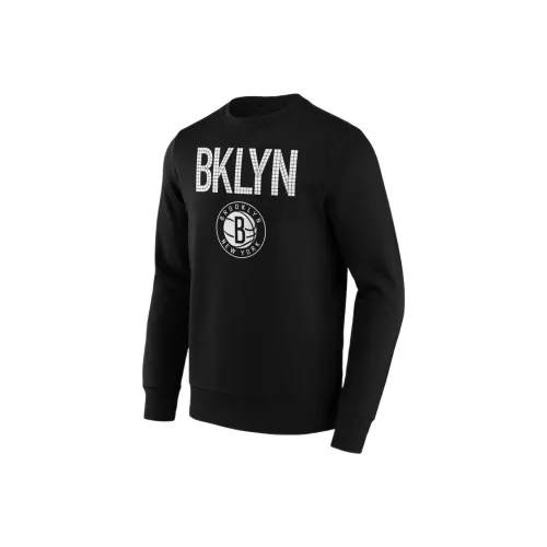 NBA Fanatics Brook Lin Basketball Team Толстовка Мужская Черная