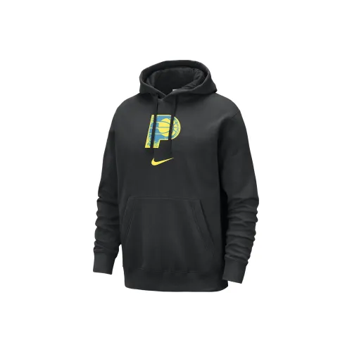 Nike Indiana Pacers Club Fleece Urban Edition Свитшот Urban Edition Indiana Pacers Men's Black