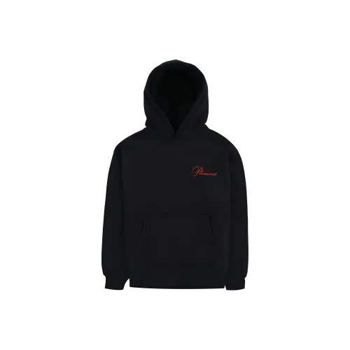 PLEASURES SS24 Летняя коллекция Толстовка Мужской Черный