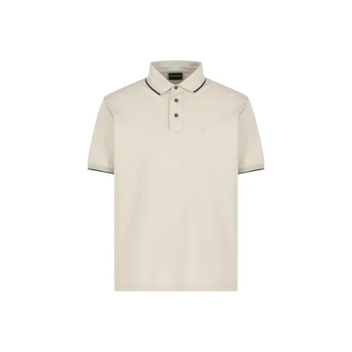 EMPORIO ARMANI Поло Мужское Светлый Умбра