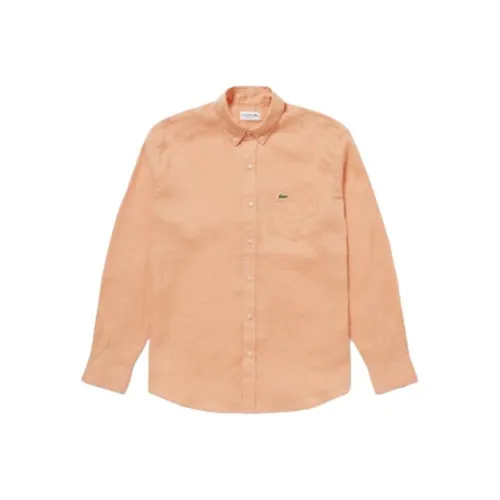 LACOSTE Collaboration Оранжевые Мужские Рубашки
