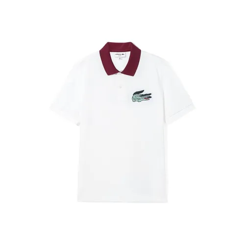 LACOSTE Белая Мужская Поло