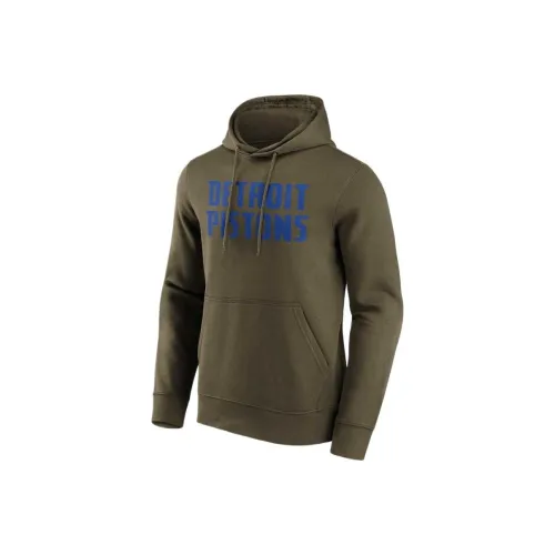 NBA Detroit Pistons Fanatics Wordmark Свитшот Мужской Зеленый