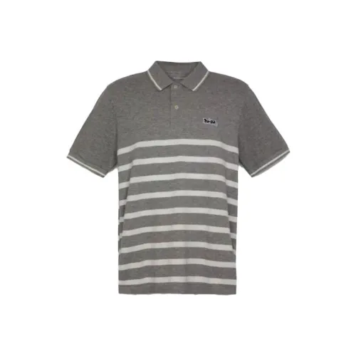 COACH Серый Мужская Рубашка Поло