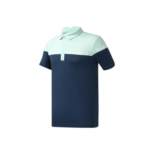 FILA Поло Мужское Темно-синий