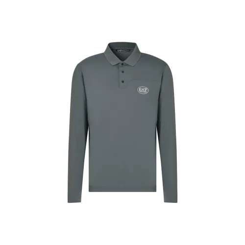 EMPORIO ARMANI EA7 Поло Мужское Серое