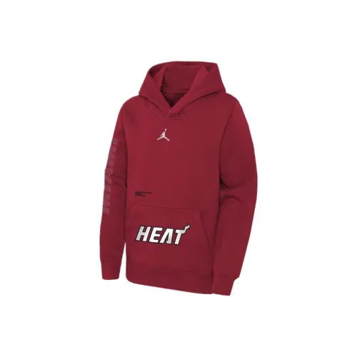 NBA x Jordan Miami Heat Свитшот Унисекс Темно-красный