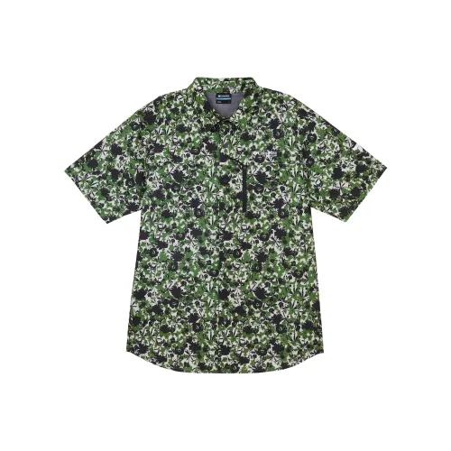 Columbia совместная бренд Титан Рубашка Мужская Зеленая