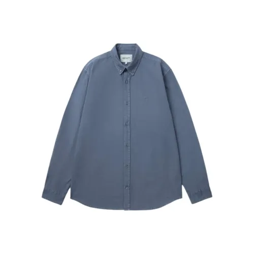 Carhartt WIP BLD/Синий Мужские Рубашки