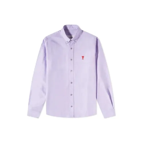 AMIPARIS Фиолетовые Мужские Рубашки