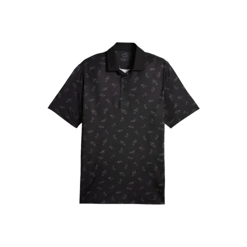 PUMA Golf Мужская черная поло