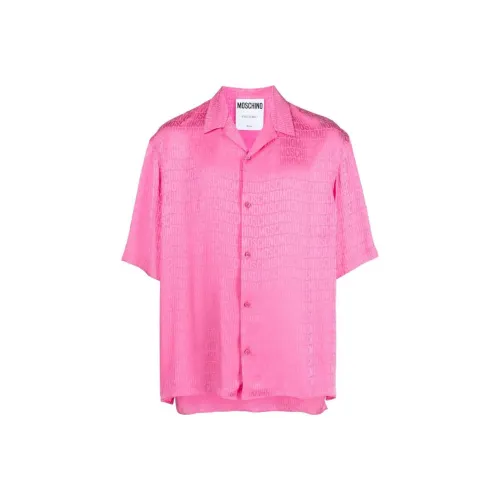 MOSCHINO Розовые Мужские Рубашки