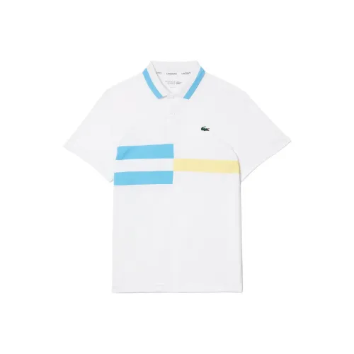 LACOSTE Белая Мужская Поло