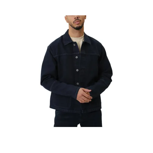 Pepe Jeans Blue Men's Shirts Пепе Джинс Синий Мужские Рубашки