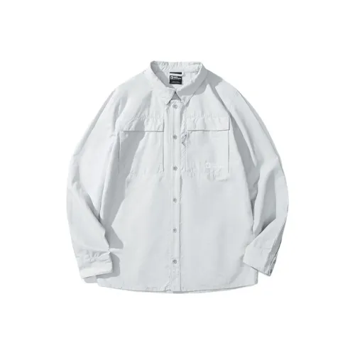 Jack Wolfskin Рубашка Мужская Холодная Серый