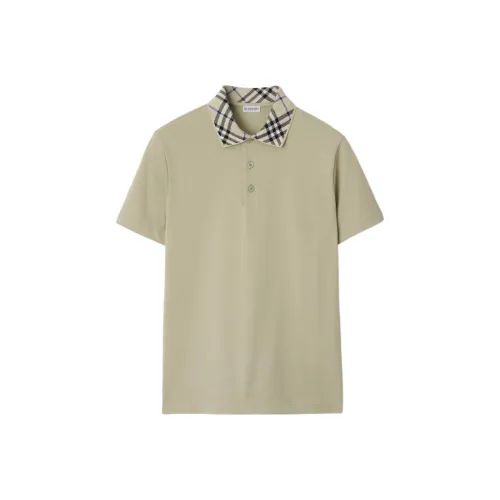 Burberry Поло Мужское Зеленое