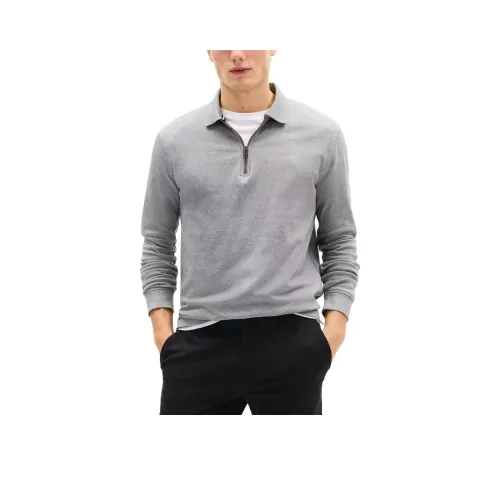 Tommy Hilfiger Polo Мужское Светло-Серое