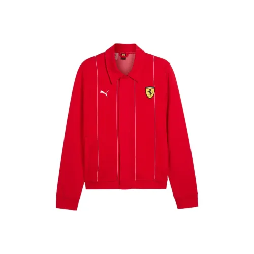PUMA x SCUDERIA FERRARI Премиум Куртка Мужская Красная