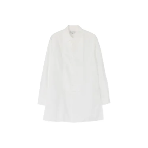 Yohji Yamamoto Белые Мужские Рубашки