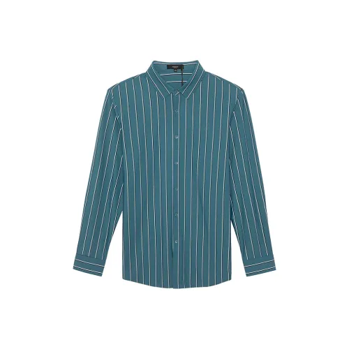 DIDIBOY Рубашка Мужская Смешанная Синяя Зеленая