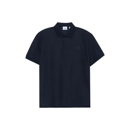 Burberry SS23 Поло Мужское Морской Синий