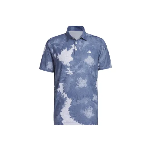 Adidas Университетский синий Мужское поло