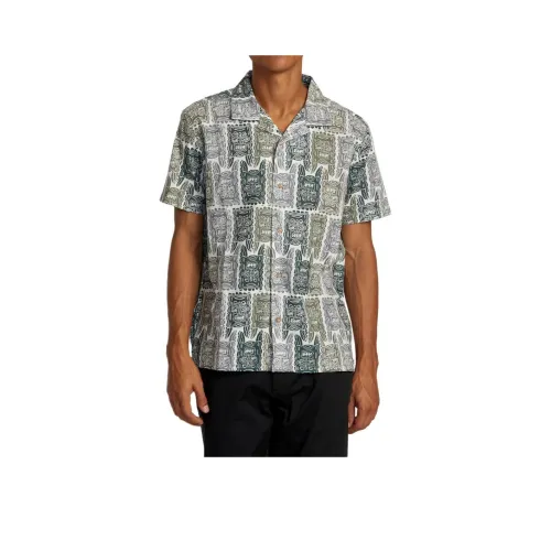 RVCA FW24 Рубашка Мужская Винтажная Белая