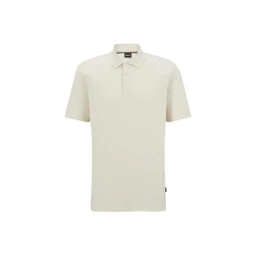 Hugo Boss SS23 Polo Мужское Бежевое