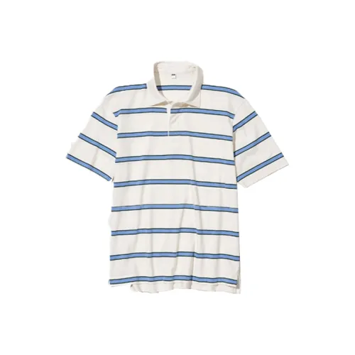 UNIQLO Сливочный Мужской Поло