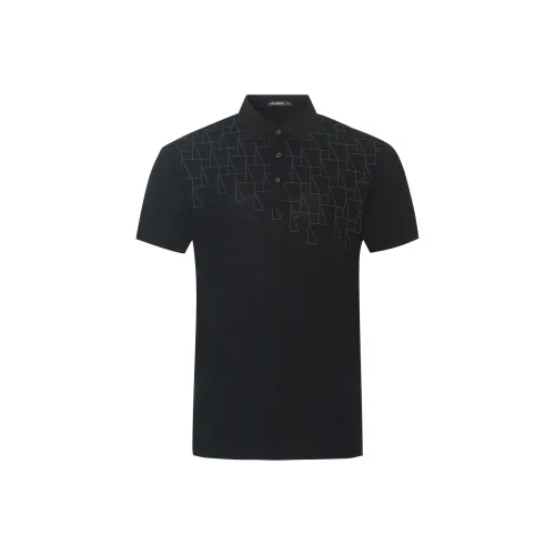 LESS IS MORE Поло Мужское Черное 24XTX1111Y