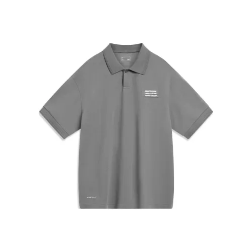 LINING CF Свинцово-серый Унисекс Поло