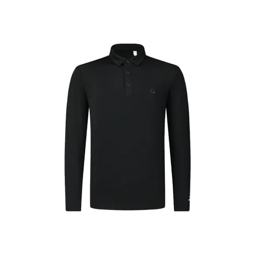 FILA GOLF серия Поло Мужское Темно-черное