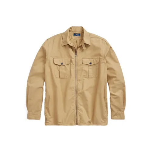 Polo Ralph Lauren Хаки Мужские Рубашки