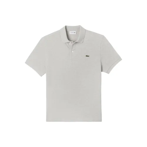 LACOSTE Collaboration Мужская Поло Серого Цвета