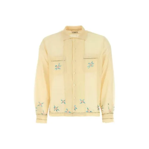 Bode Желтые Мужские Рубашки