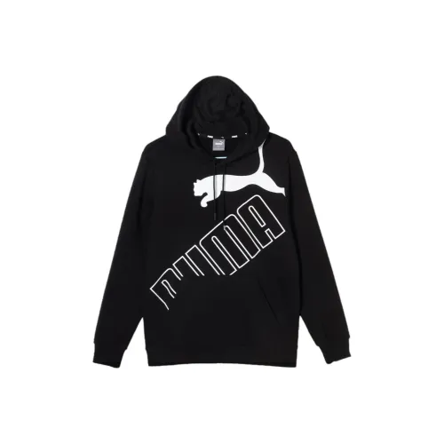 PUMA Худи Черный Мужской Свитшот