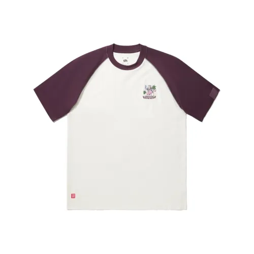 Подкладка x BILLIONAIRE BOYS CLUB CO-TITLED T Рубашка Мужская Экрю Фрукты Бургунди