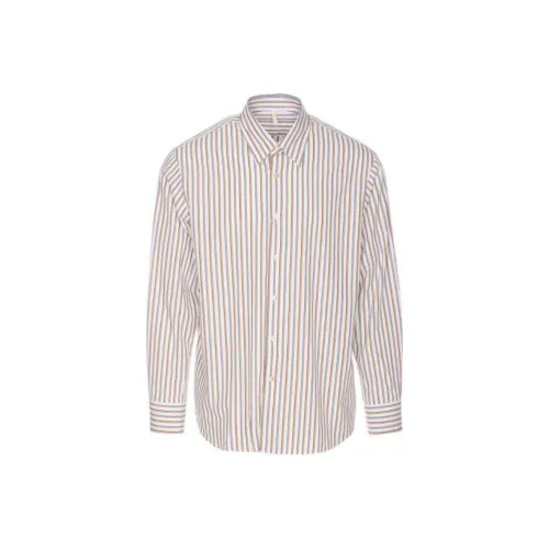 Sunflower White Men's Shirts Подсолнух Белый Мужские Рубашки